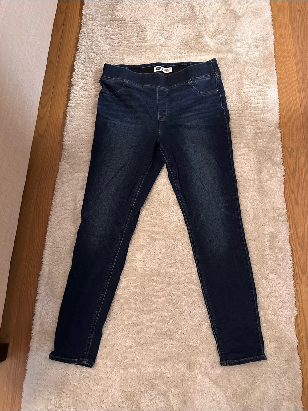 Old Navy Dark Wash Rockstar Stretch Jeggings